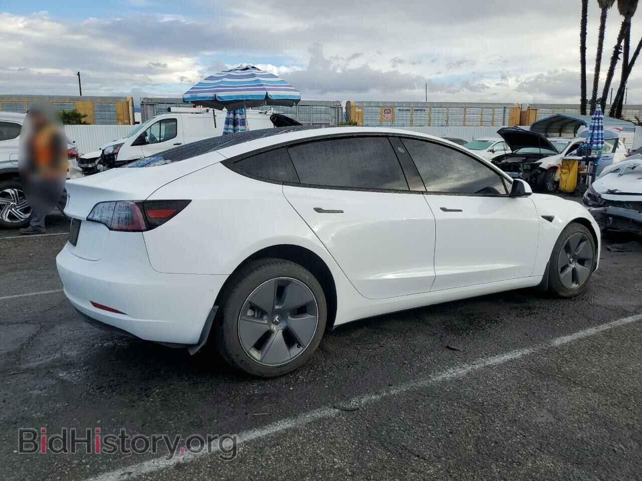 2022 TESLA MODEL 3 - VIN: 5YJ3E1EA7NF307034 - Фото 3