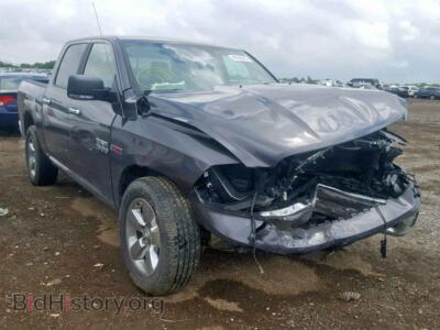 2018 RAM 1500 SLT, серый — VIN 1C6RR7LM3JS254643, Copart