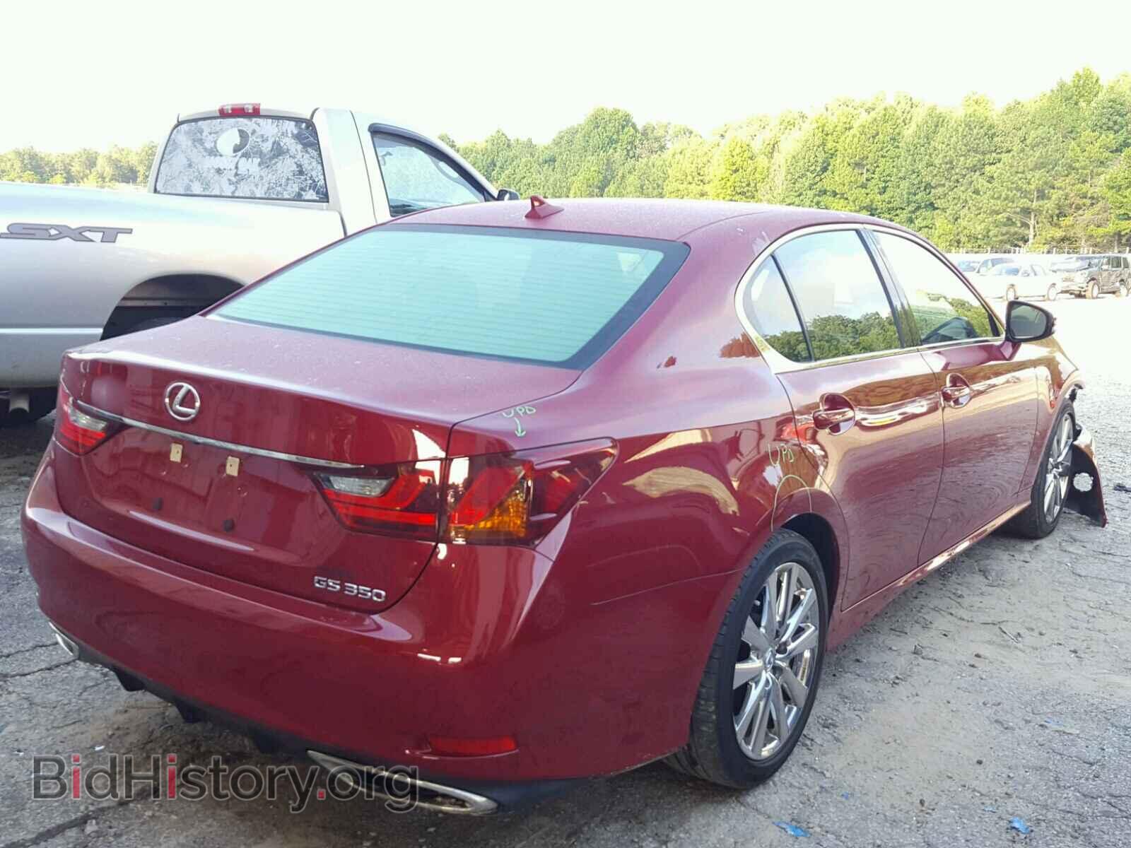 2013 LEXUS GS350 - VIN: JTHBE1BL8D5007096 - Фото 4