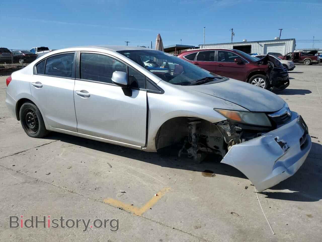 2012 HONDA CIVIC - VIN: 2HGFB2F59CH325752 - Фото 4