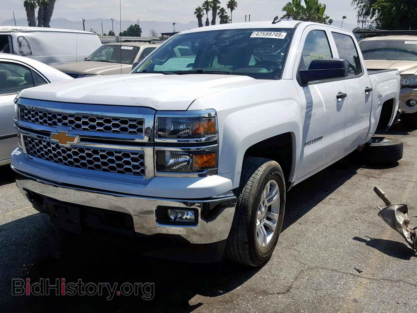 2014 CHEVROLET SILVERADO - VIN: 3GCUKREC7EG320342 - Фото 2