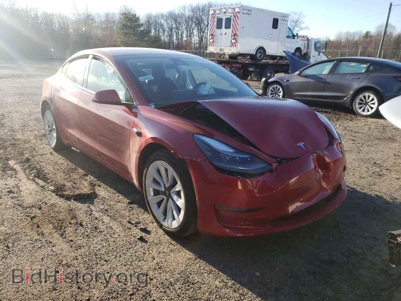 2022 TESLA MODEL 3 - VIN: 5YJ3E1EA6NF287455 - Фото 4