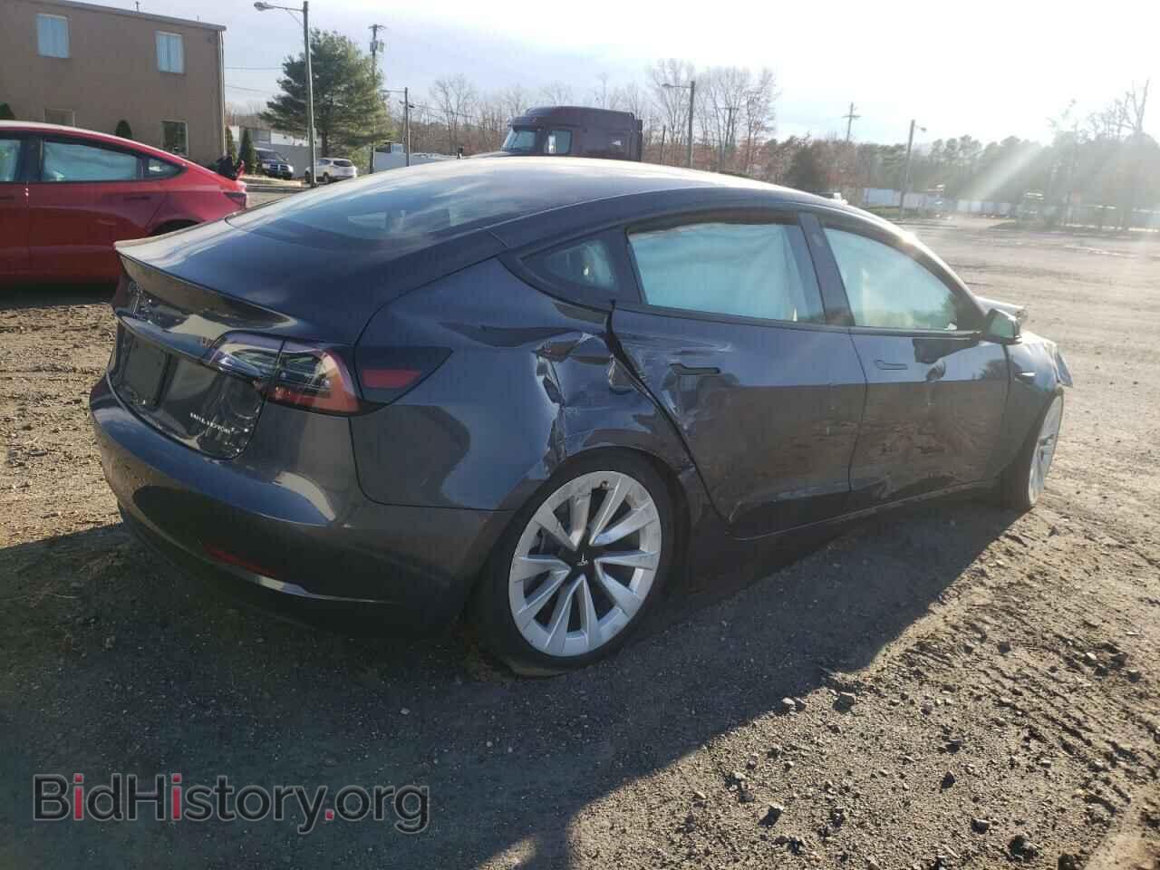 2022 TESLA MODEL 3 - VIN: 5YJ3E1EB4NF291352 - Фото 3