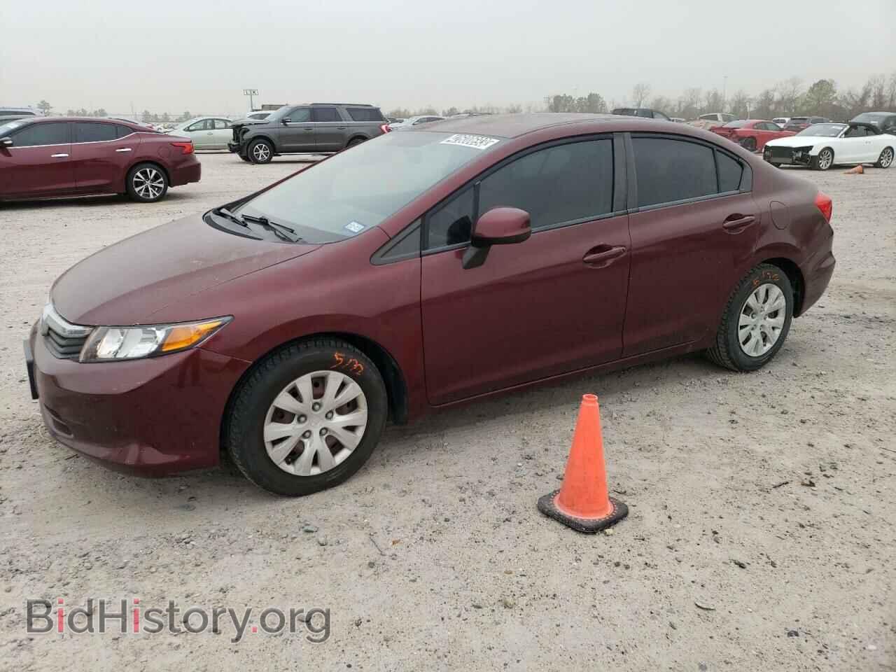 Фотография 2HGFB2F51CH603589 - HONDA CIVIC 2012