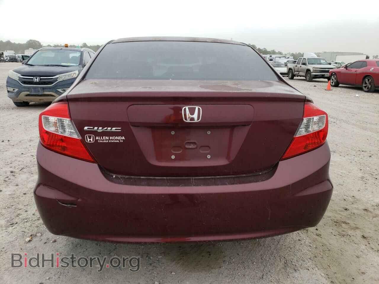 2012 HONDA CIVIC - VIN: 2HGFB2F51CH603589 - Фото 6