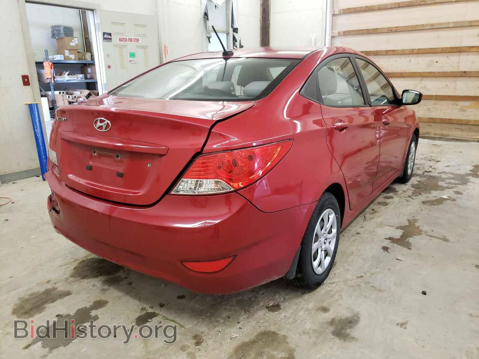 2014 HYUNDAI ACCENT - VIN: KMHCT4AE5EU756697 - Фото 4