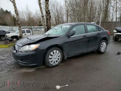 2013 Chrysler 200 200 LX, black — VIN 1C3CCBAG5DN738580, Copart