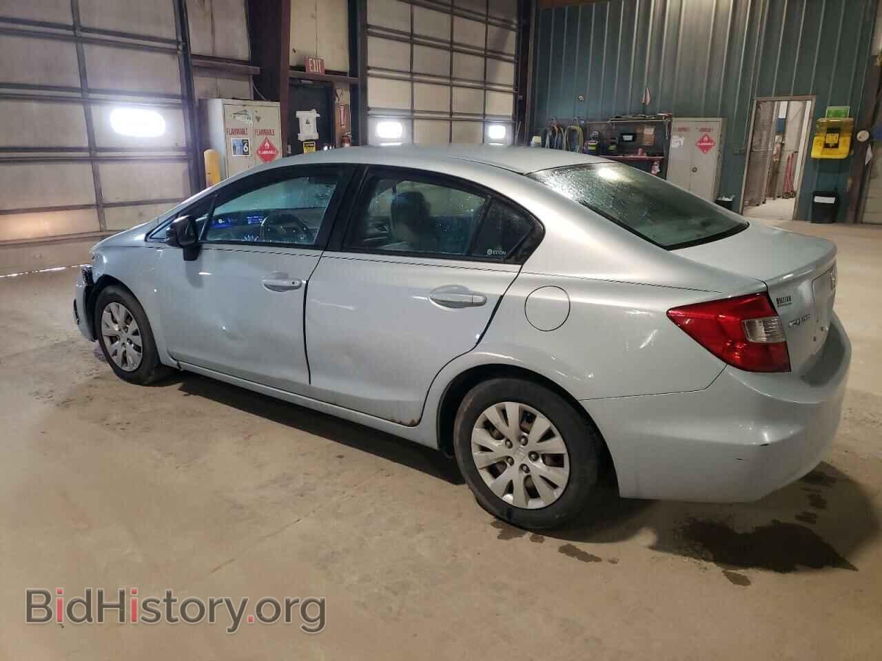 2012 HONDA CIVIC - VIN: 19XFB2F52CE344377 - Фото 2