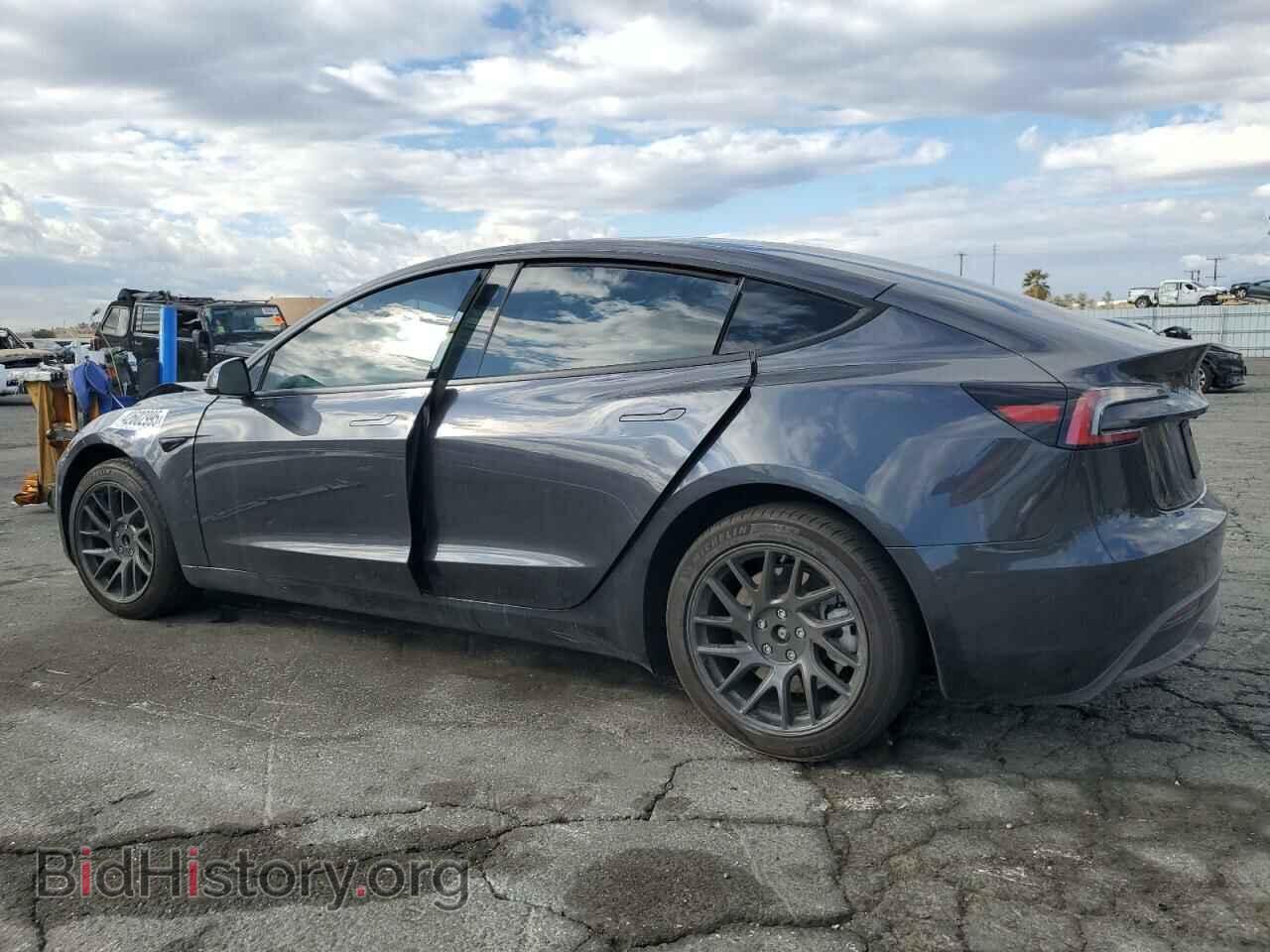 2024 TESLA MODEL 3 - VIN: 5YJ3E1EA1RF846836 - Фото 2