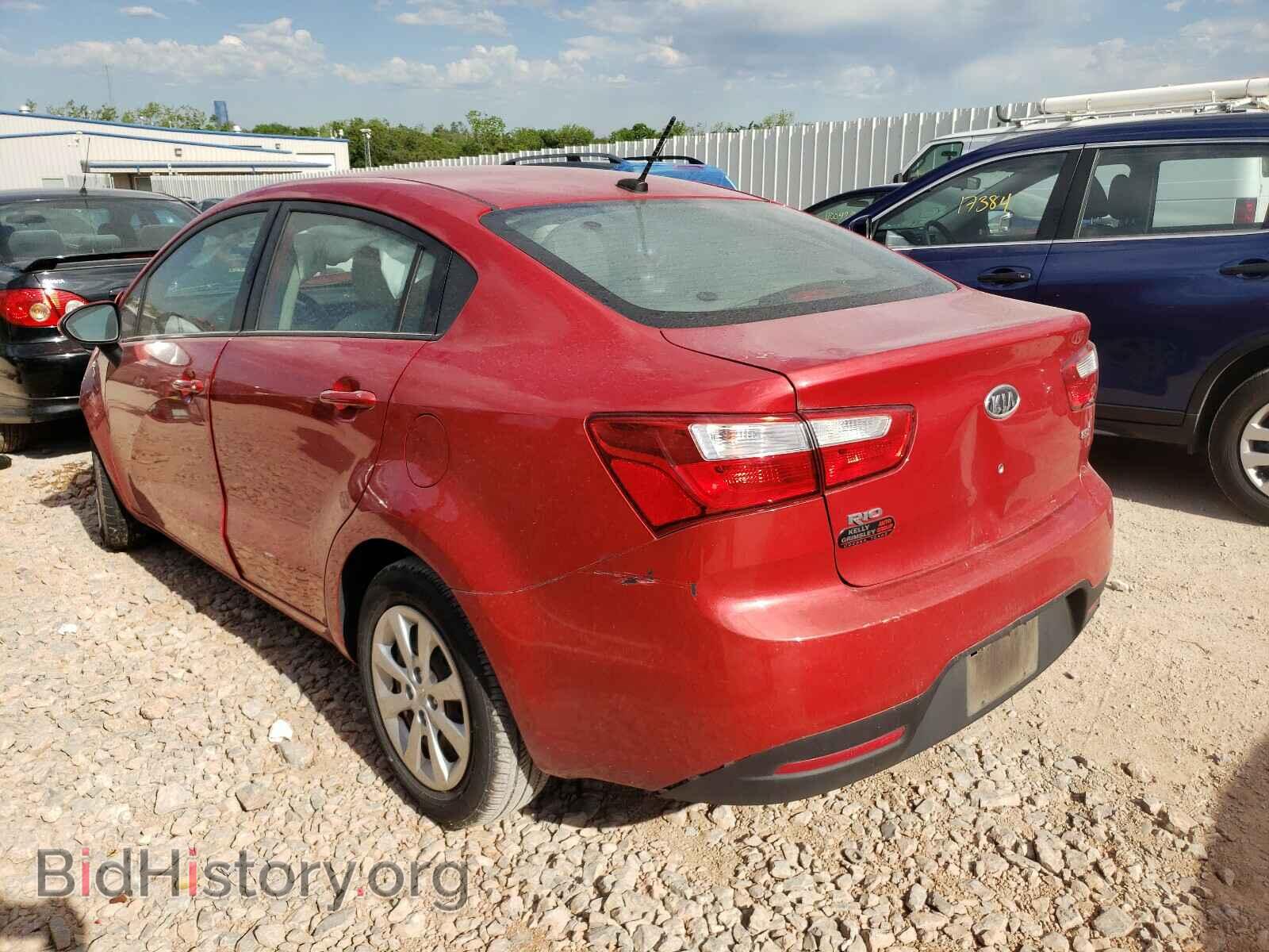 2013 KIA RIO - VIN: KNADM4A3XD6113377 - Фото 3