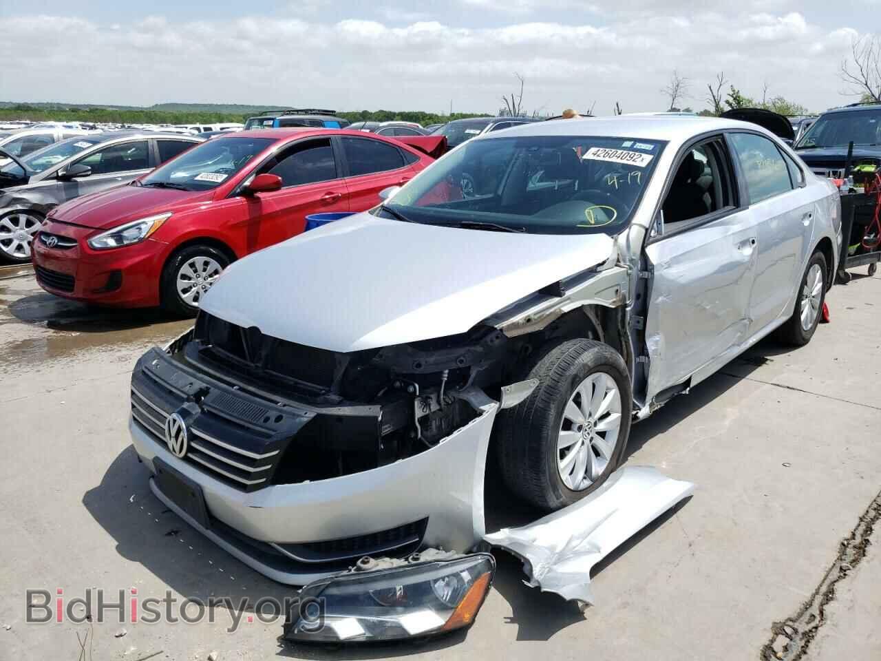 2012 VOLKSWAGEN PASSAT - VIN: 1VWAP7A34CC024268 - Фото 2