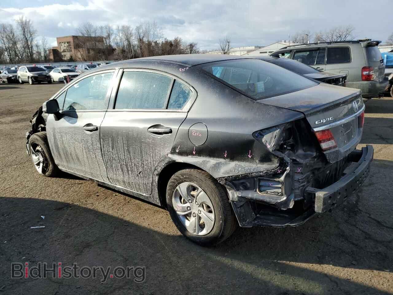 2013 HONDA CIVIC - VIN: 2HGFB2F53DH575327 - Фото 2
