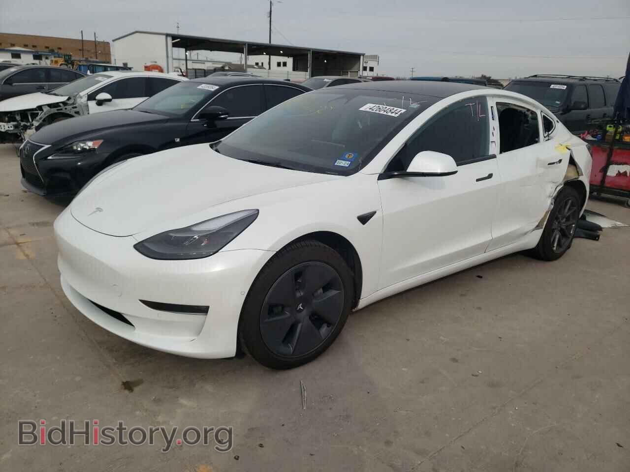 Фотография 5YJ3E1EBXNF169742 - TESLA MODEL 3 2022