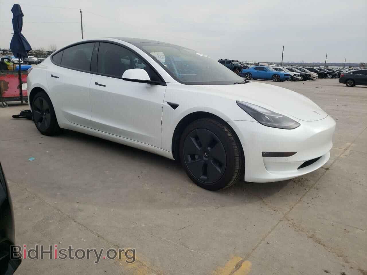 2022 TESLA MODEL 3 - VIN: 5YJ3E1EBXNF169742 - Фото 4