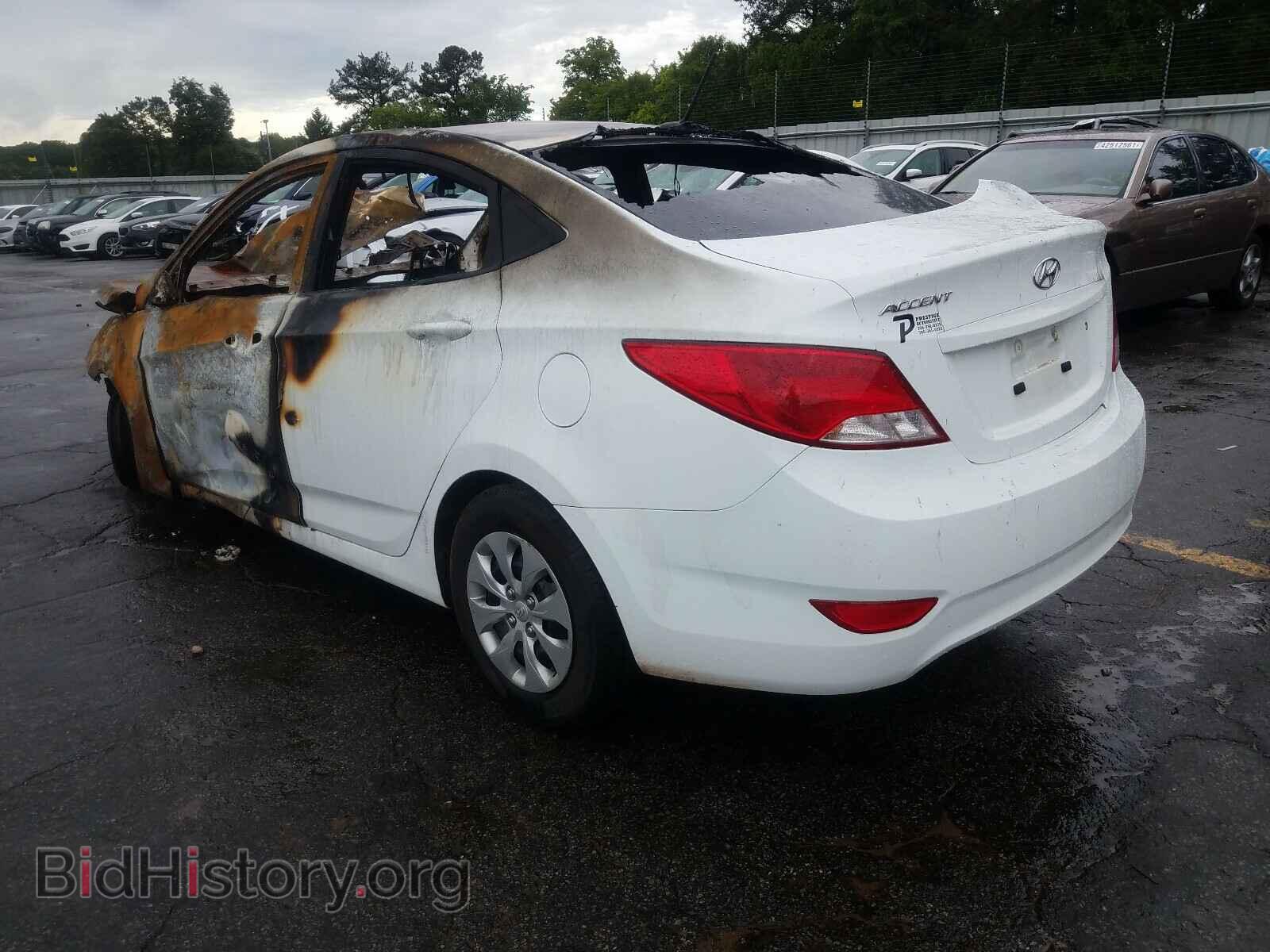 2016 HYUNDAI ACCENT - VIN: KMHCT4AEXGU019076 - Фото 3