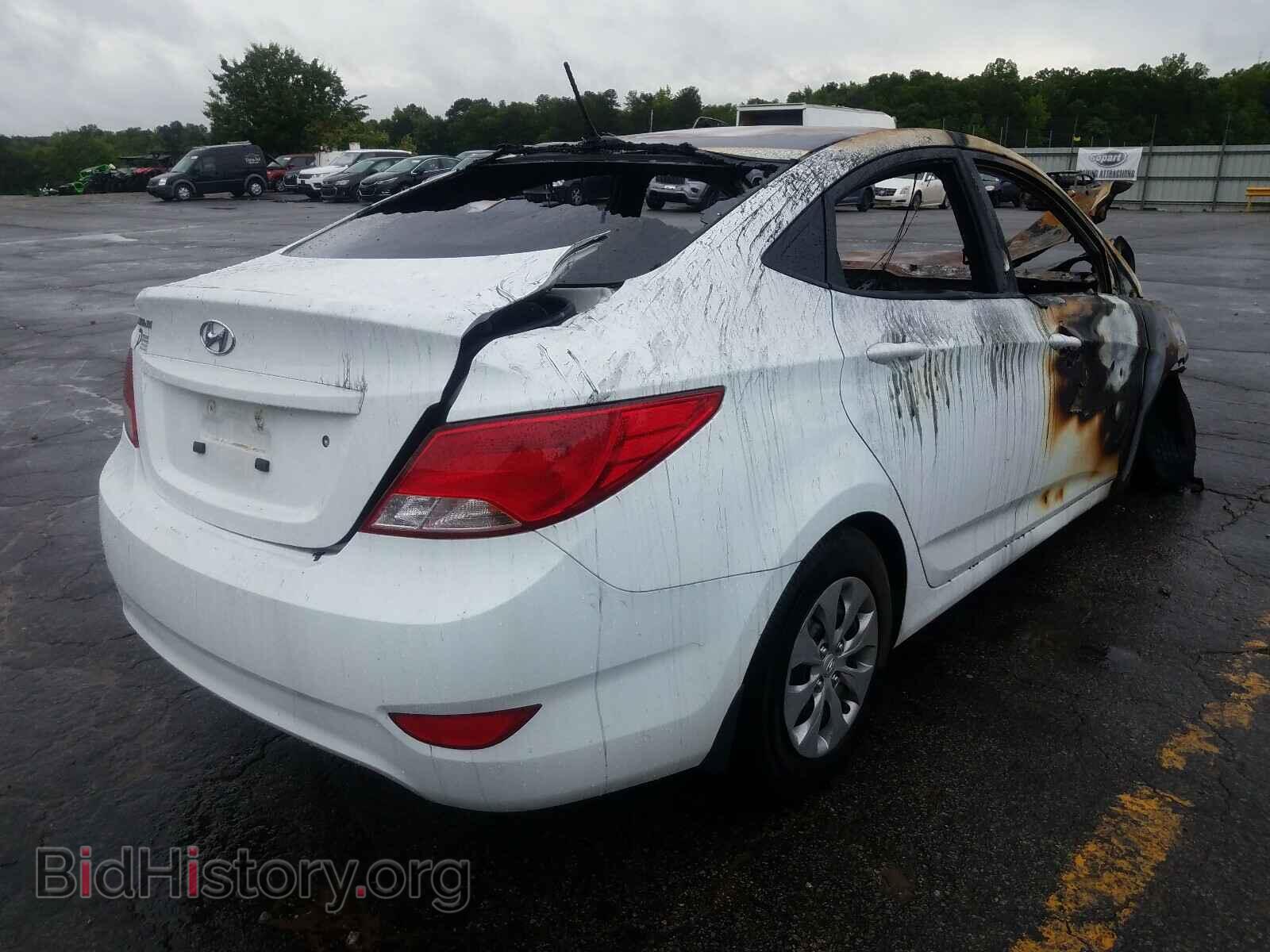 2016 HYUNDAI ACCENT - VIN: KMHCT4AEXGU019076 - Фото 4