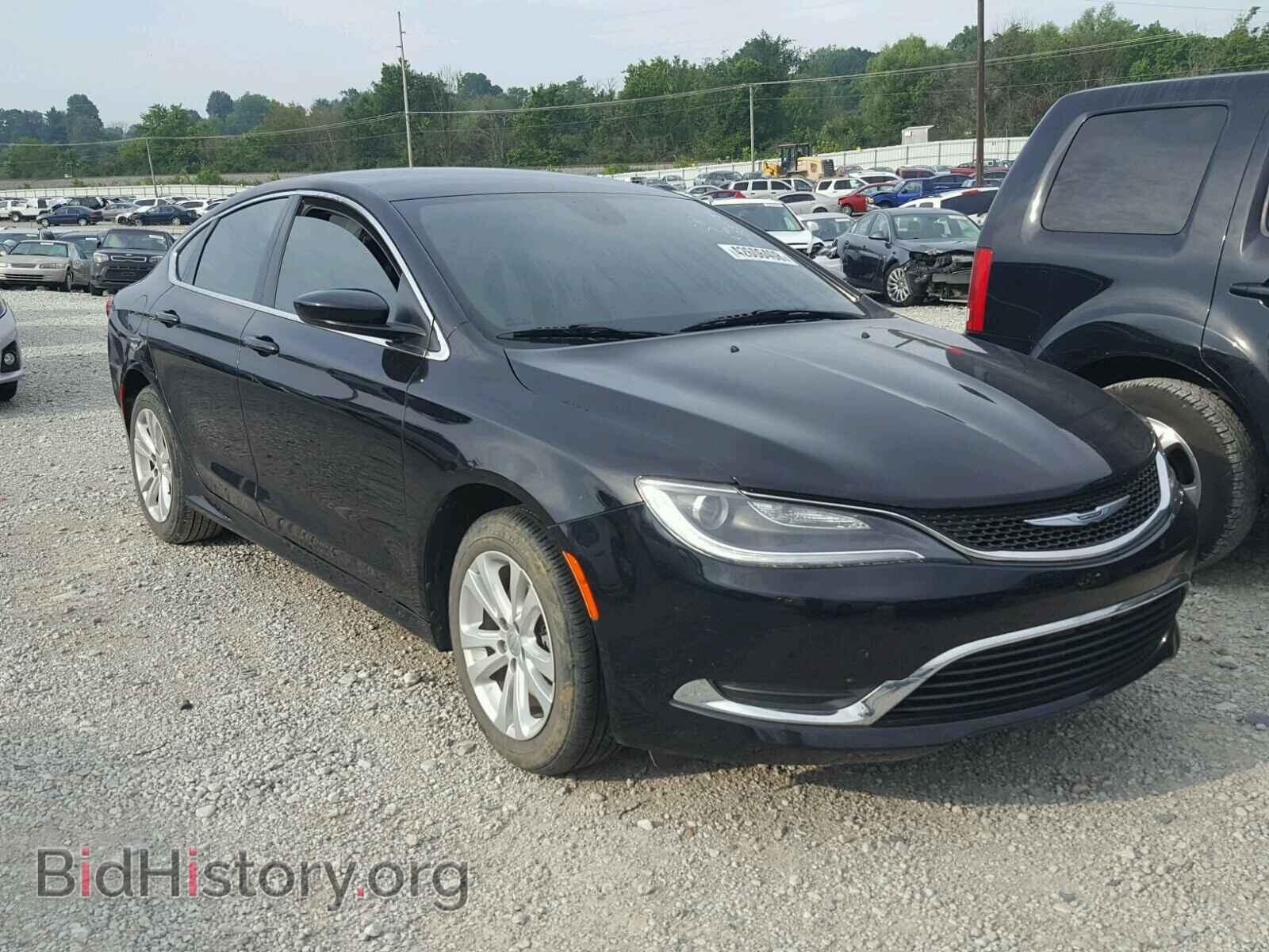 Фотография 1C3CCCAB2GN175468 - CHRYSLER 200 2016