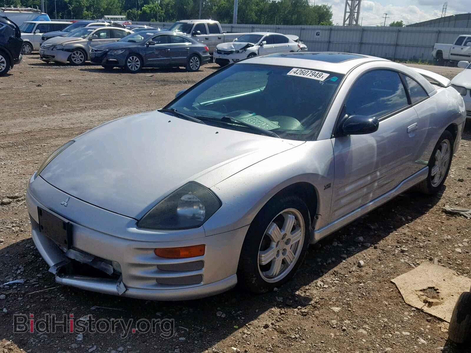 2002 MITSUBISHI ECLIPSE - VIN: 4A3AC84H32E046791 - Фото 2