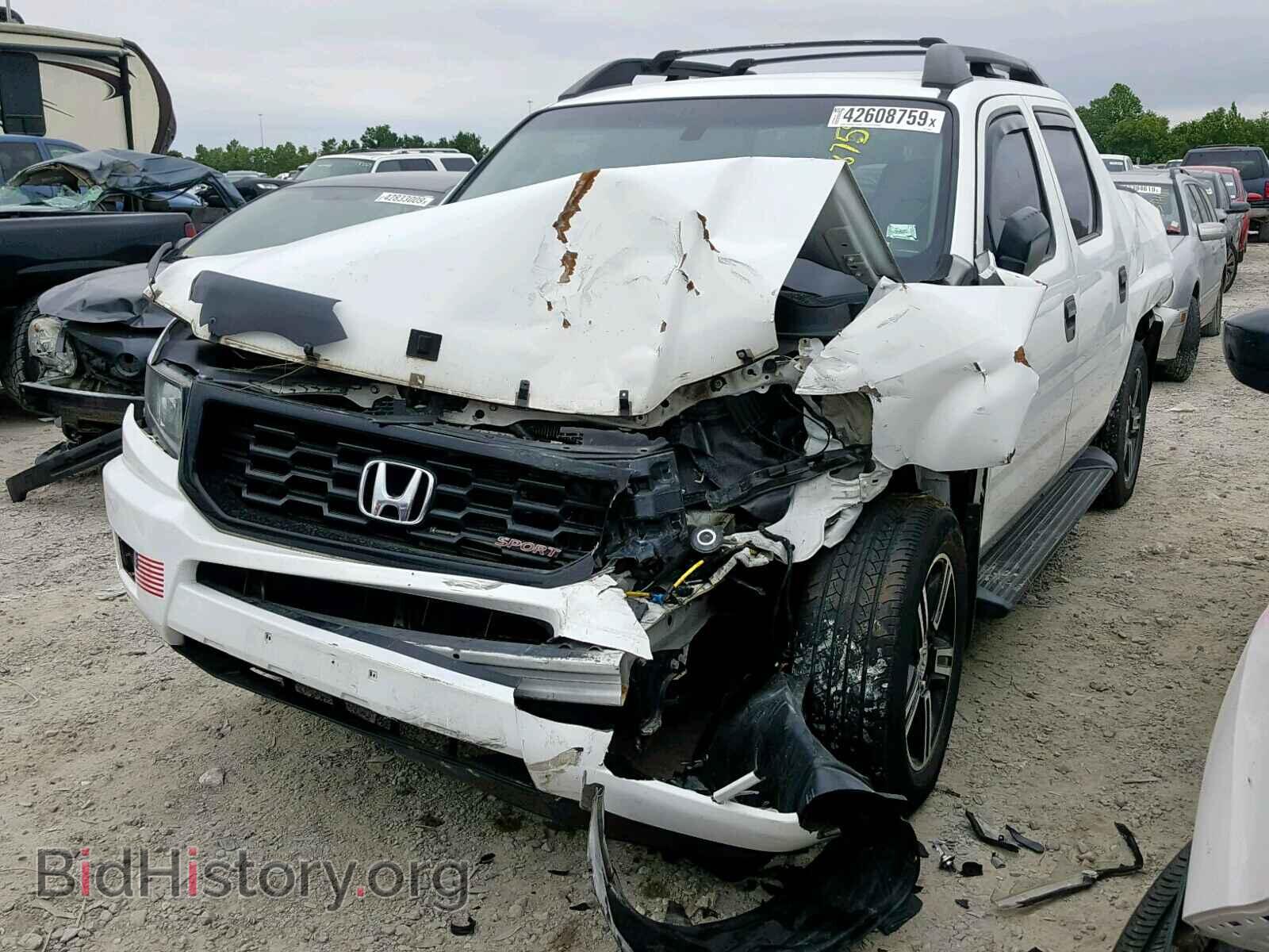 2012 HONDA RIDGELINE - VIN: 5FPYK1F74CB456622 - Фото 2