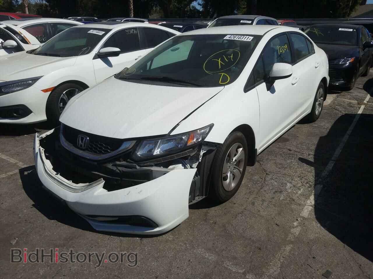 2013 HONDA CIVIC - VIN: 19XFB2F55DE205605 - Фото 2