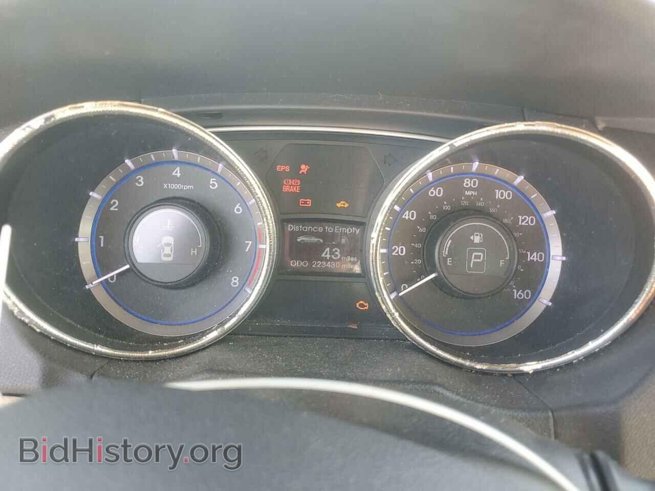 2012 HYUNDAI SONATA - VIN: 5NPEC4AC7CH446571 - Фото 9