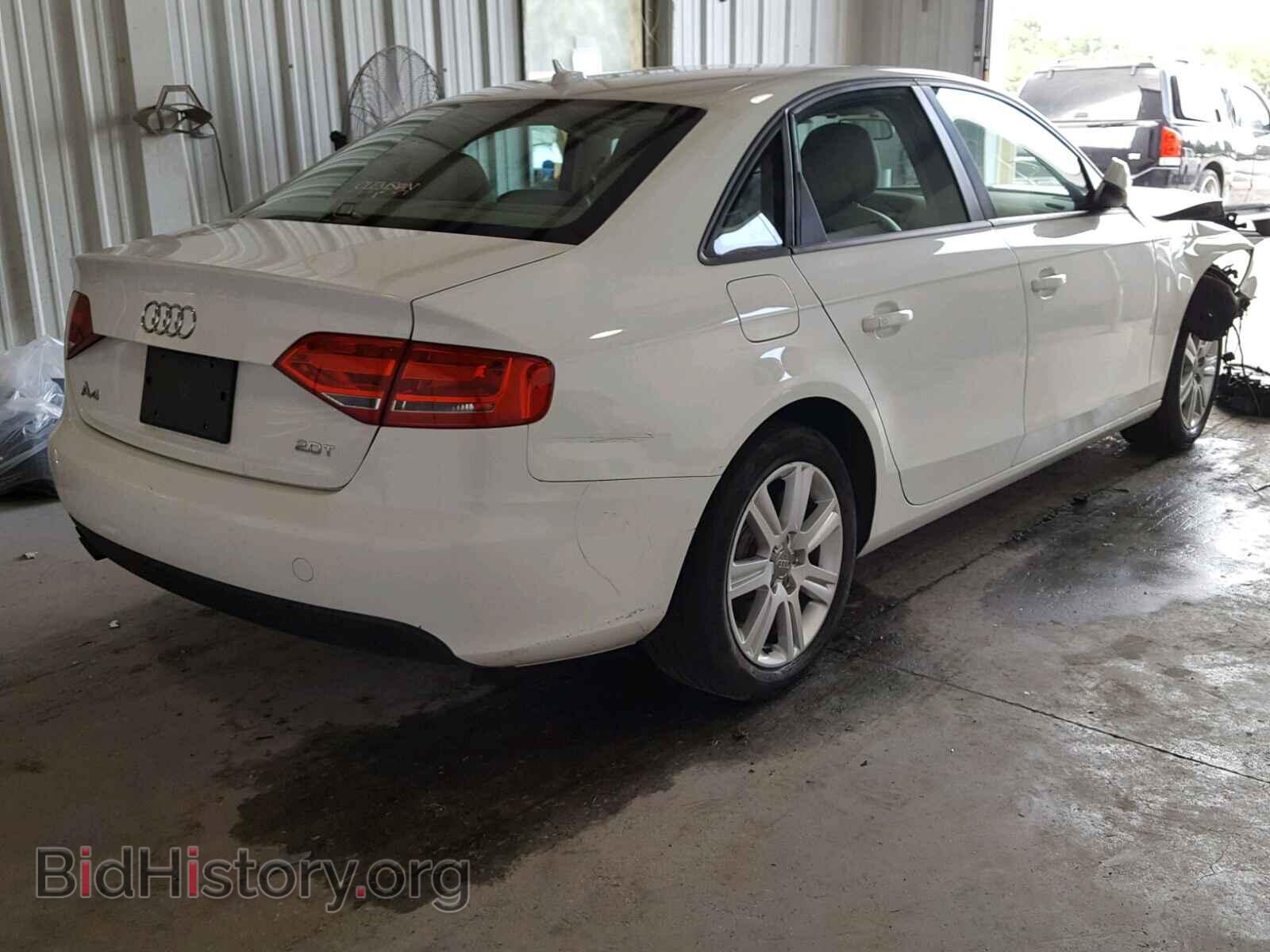 2011 AUDI A4 - VIN: WAUAFAFL5BN034545 - Фото 4