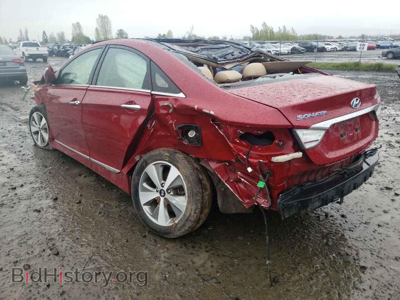 2012 HYUNDAI SONATA - VIN: KMHEC4A42CA045862 - Фото 3