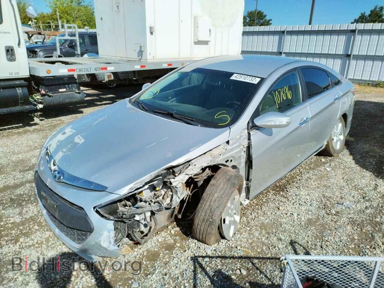 2012 HYUNDAI SONATA - VIN: KMHEC4A47CA033139 - Фото 2