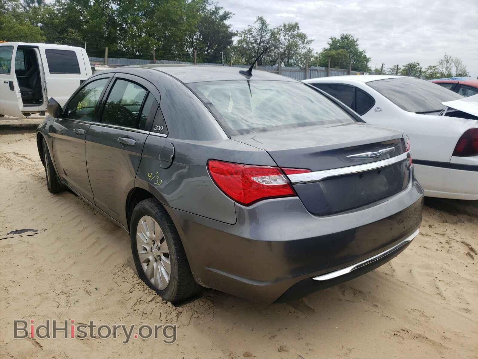 2012 CHRYSLER 200 - VIN: 1C3CCBAB1CN134141 - Фото 3