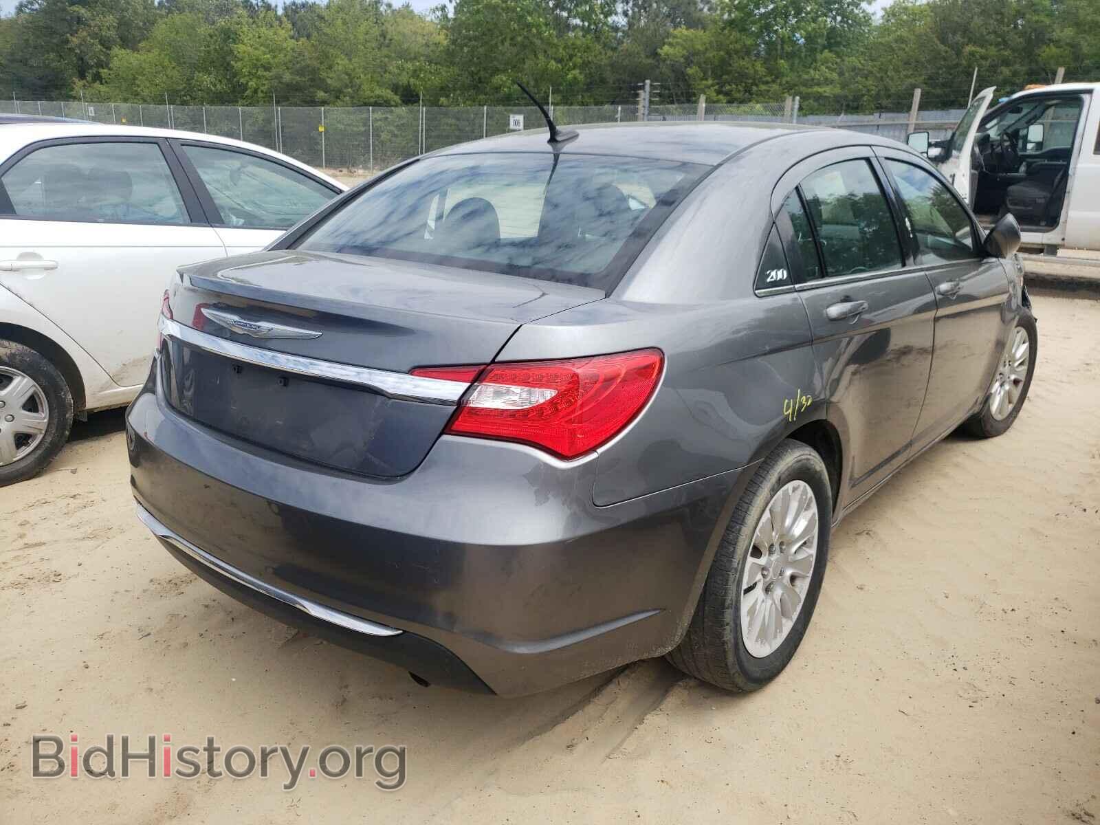 2012 CHRYSLER 200 - VIN: 1C3CCBAB1CN134141 - Фото 4