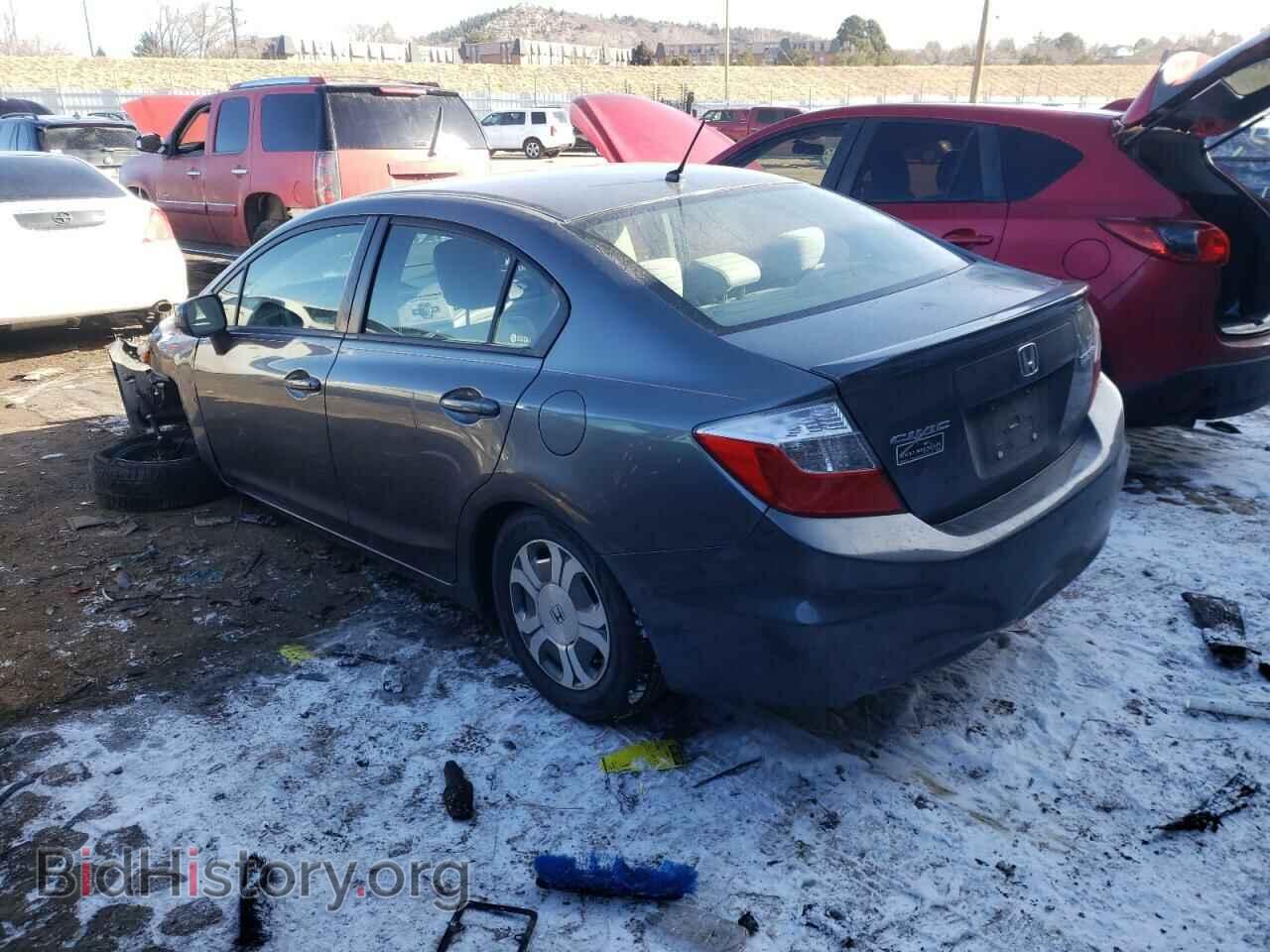 2012 HONDA CIVIC - VIN: JHMFB4F27CS003781 - Фото 2