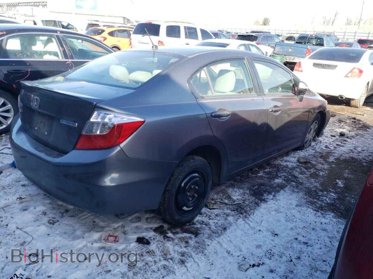2012 HONDA CIVIC - VIN: JHMFB4F27CS003781 - Фото 3