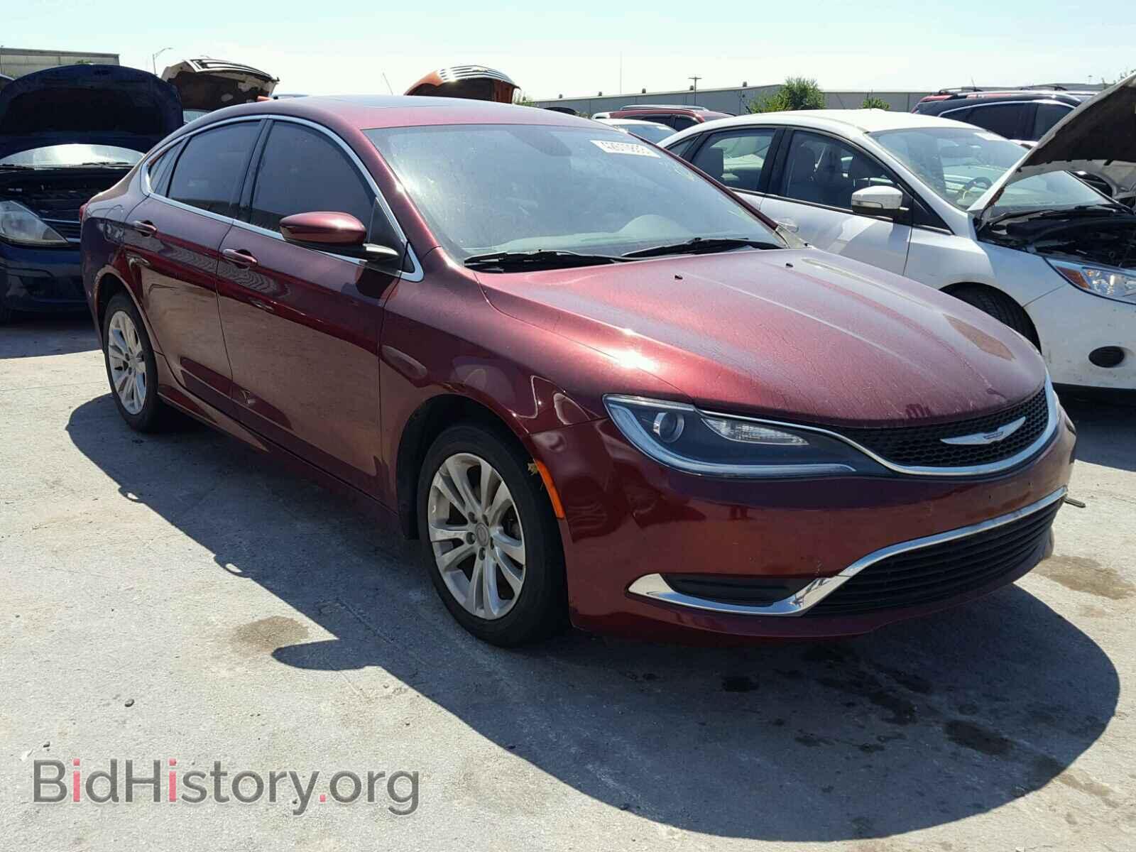 Photo 1C3CCCAB3FN674553 - CHRYSLER 200 2015