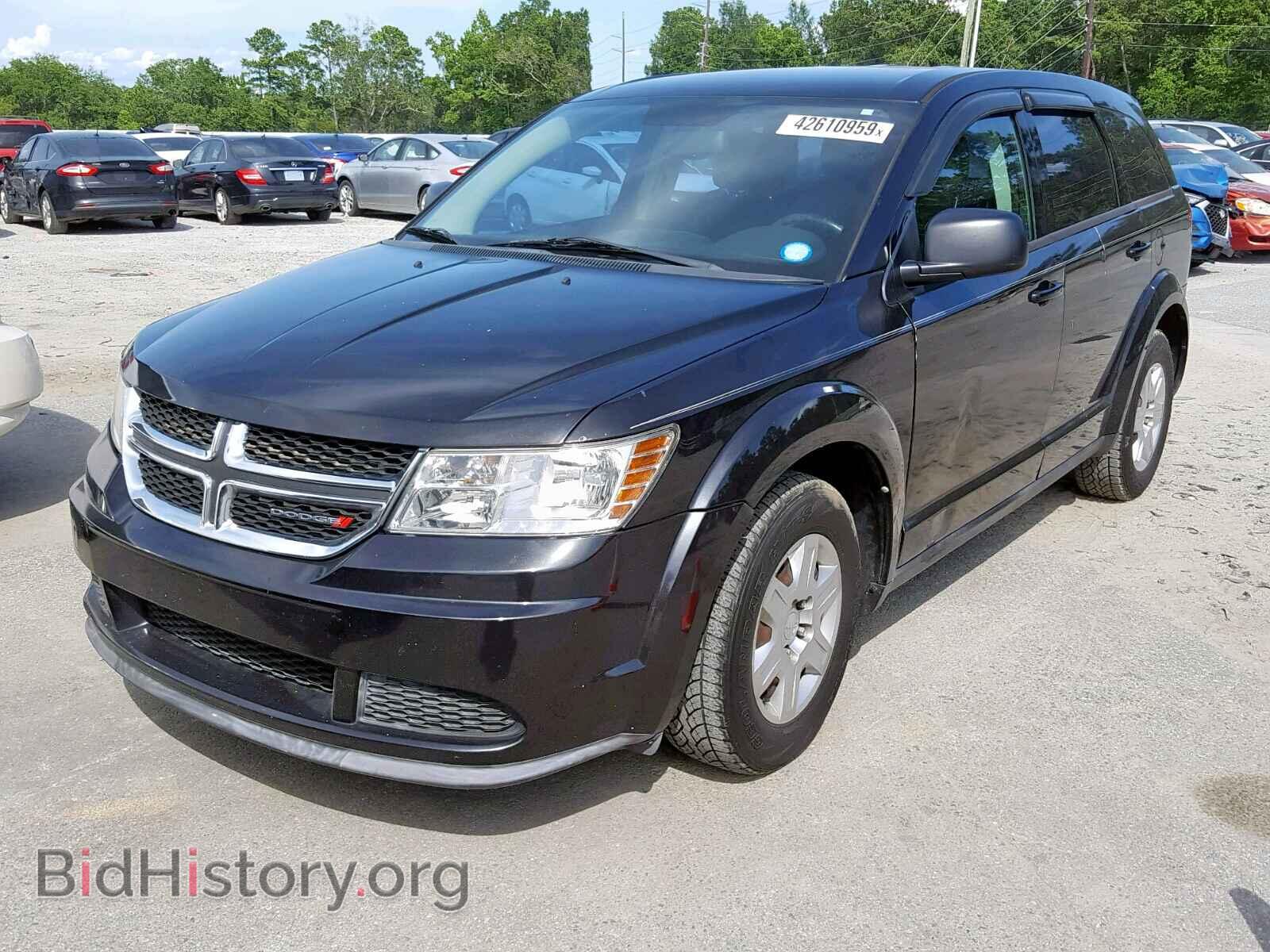 2012 DODGE JOURNEY SE - VIN: 3C4PDCAB5CT255965 - Фото 2