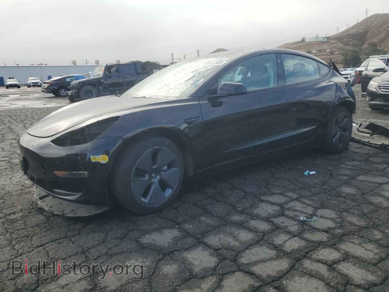 Photo 5YJ3E1EB3NF262019 - TESLA MODEL 3 2022