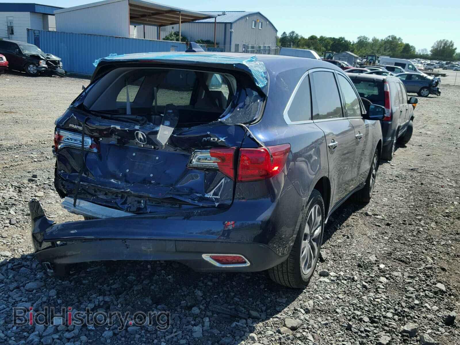 2016 ACURA MDX - VIN: 5FRYD4H45GB046665 - Фото 4
