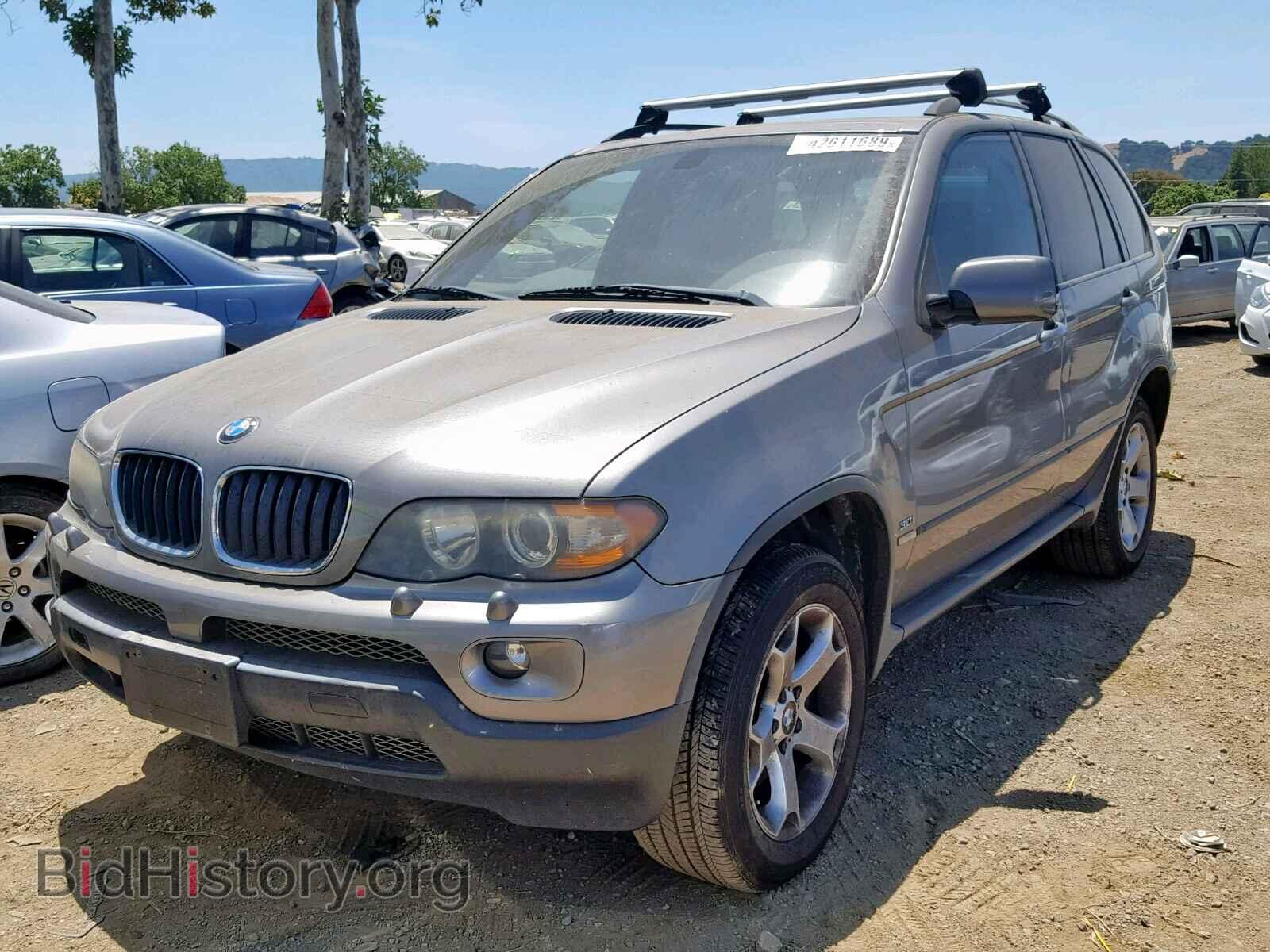2005 BMW X5 - VIN: 5UXFA135X5LY08803 - Фото 2