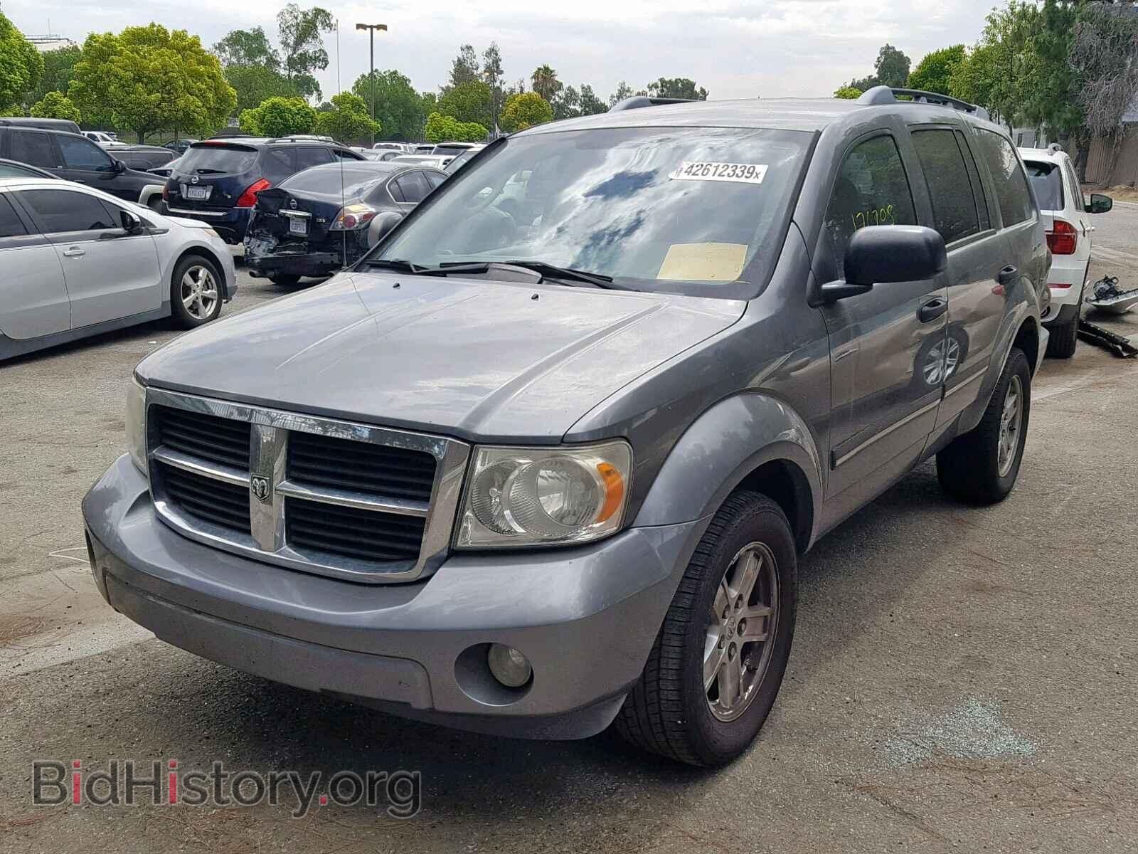2008 DODGE DURANGO SL - VIN: 1D8HD48K68F105527 - Фото 2