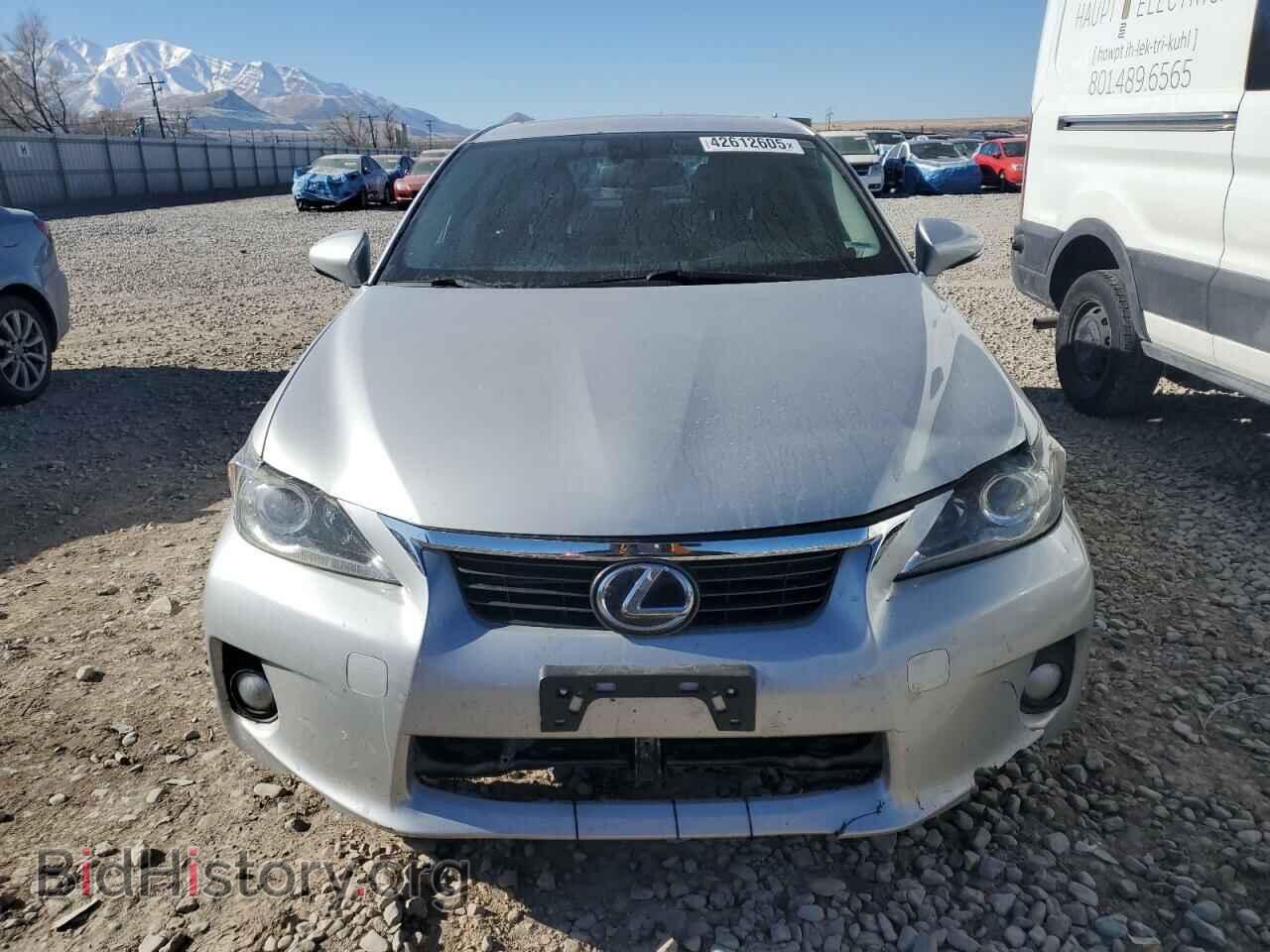 2012 LEXUS CT 200 - VIN: JTHKD5BH4C2090774 - Фото 5