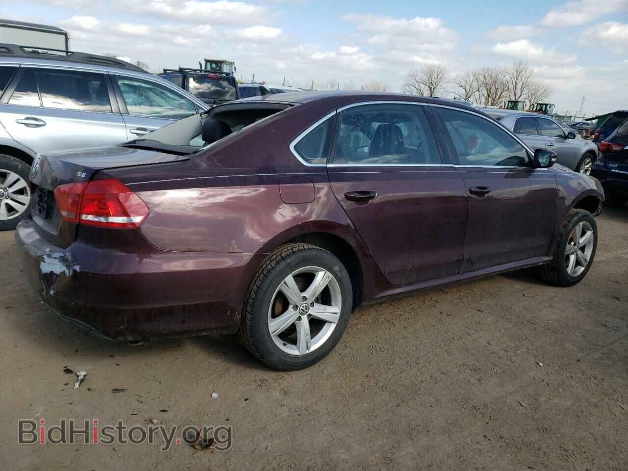 2013 VOLKSWAGEN PASSAT - VIN: 1VWBP7A37DC058372 - Фото 3