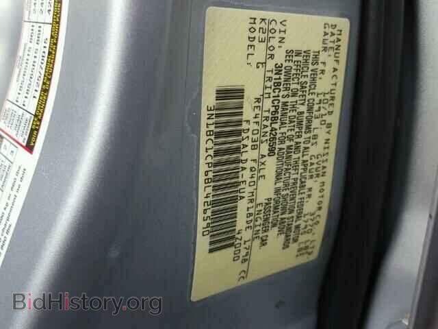 2011 NISSAN VERSA - VIN: 3N1BC1CP6BL426590 - Фото 10