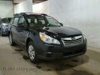 2011 Subaru OUTBACK Outback 2., черный — VIN 4S4BRBAC2B3440575, Copart