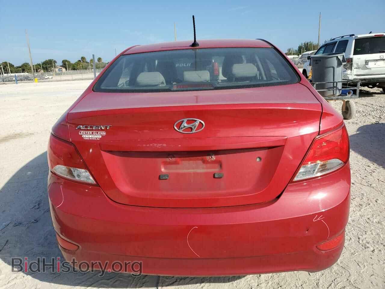 2016 HYUNDAI ACCENT - VIN: KMHCU4AE8GU045527 - Фото 6
