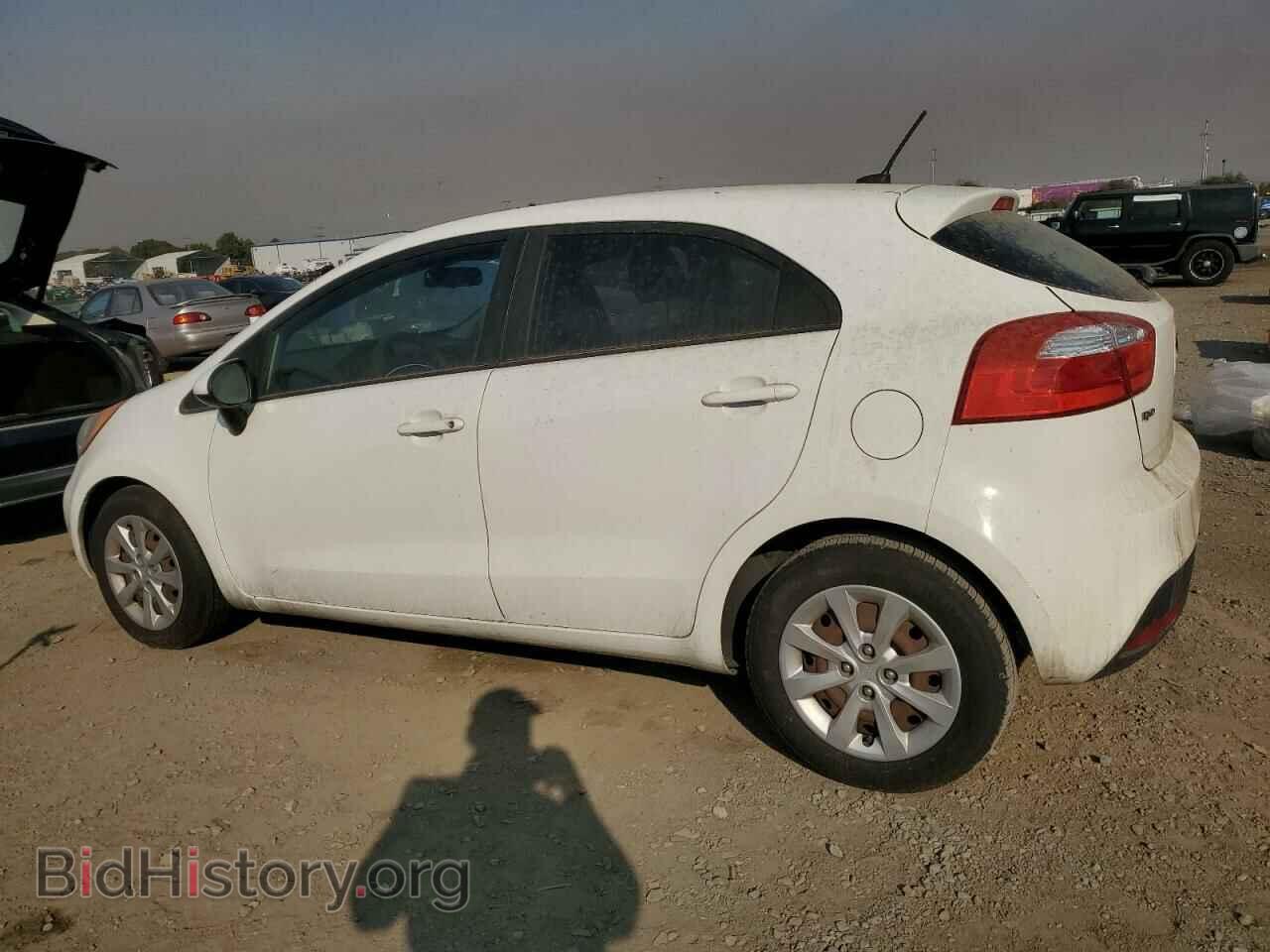 2013 KIA RIO - VIN: KNADM5A38D6176242 - Фото 2