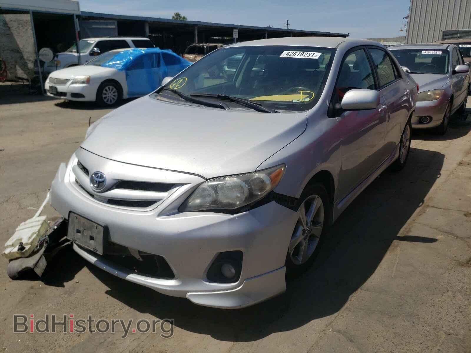 2011 TOYOTA COROLLA - VIN: 2T1BU4EE6BC647990 - Фото 2