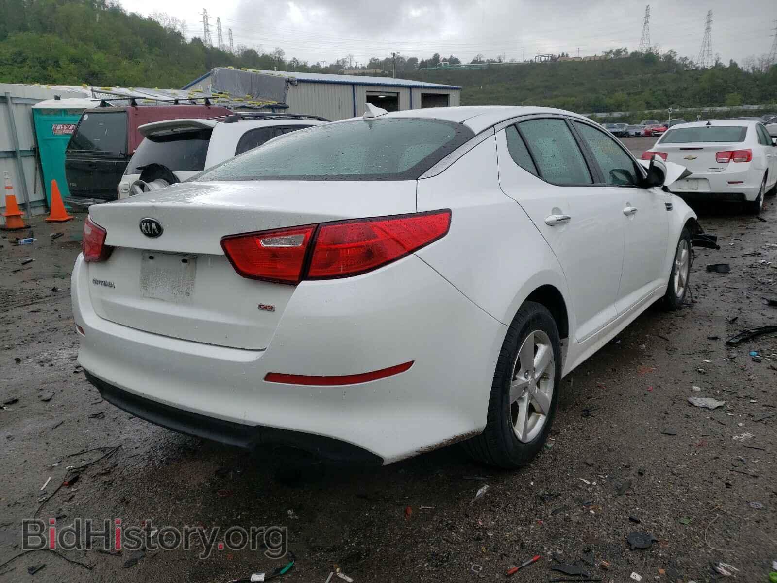 2015 KIA OPTIMA - VIN: 5XXGM4A78FG507421 - Фото 4