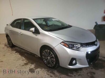 2014 Toyota COROLLA Corolla L, серебристый — VIN 2T1BURHE2EC209920, Copart