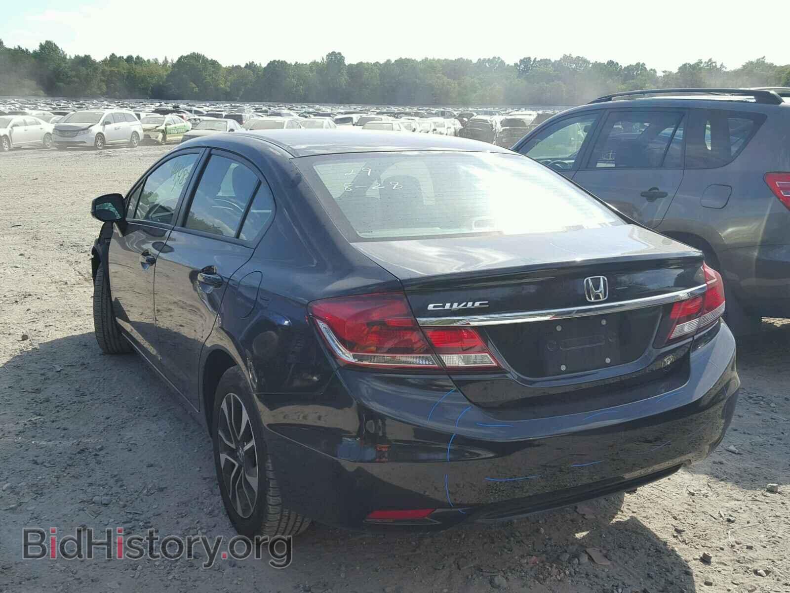 2013 HONDA CIVIC - VIN: 19XFB2F9XDE068700 - Фото 3