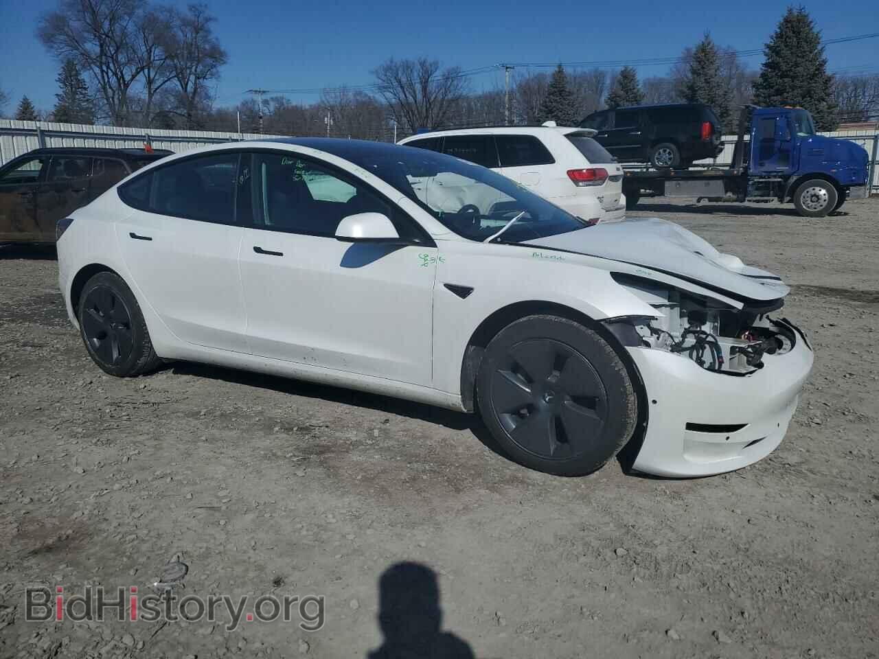 2022 TESLA MODEL 3 - VIN: 5YJ3E1EB2NF161764 - Фото 4