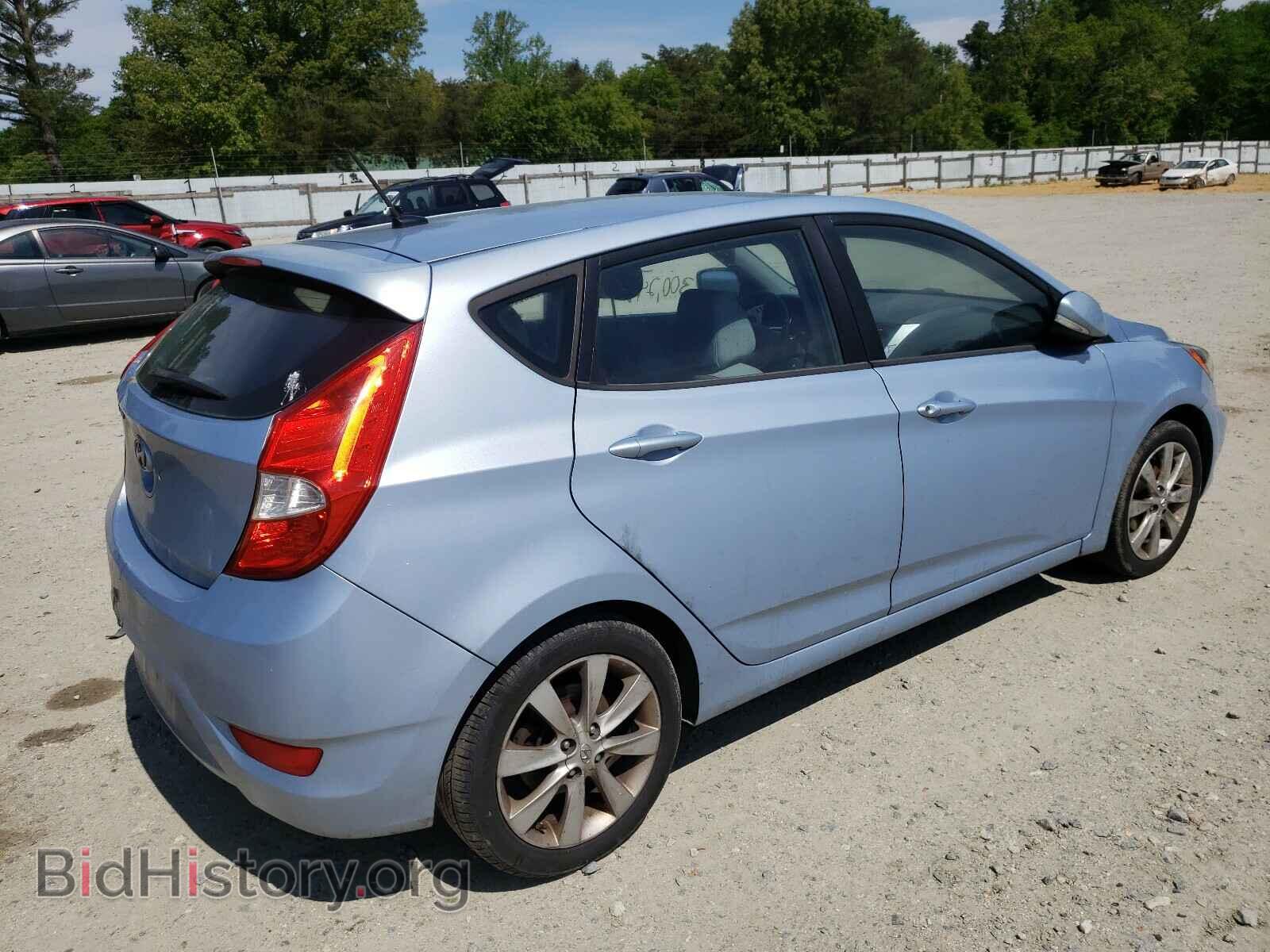 2013 HYUNDAI ACCENT - VIN: KMHCU5AE3DU070028 - Фото 4